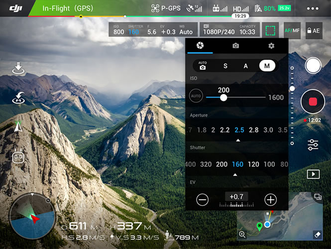 Zenmuse X5 Control